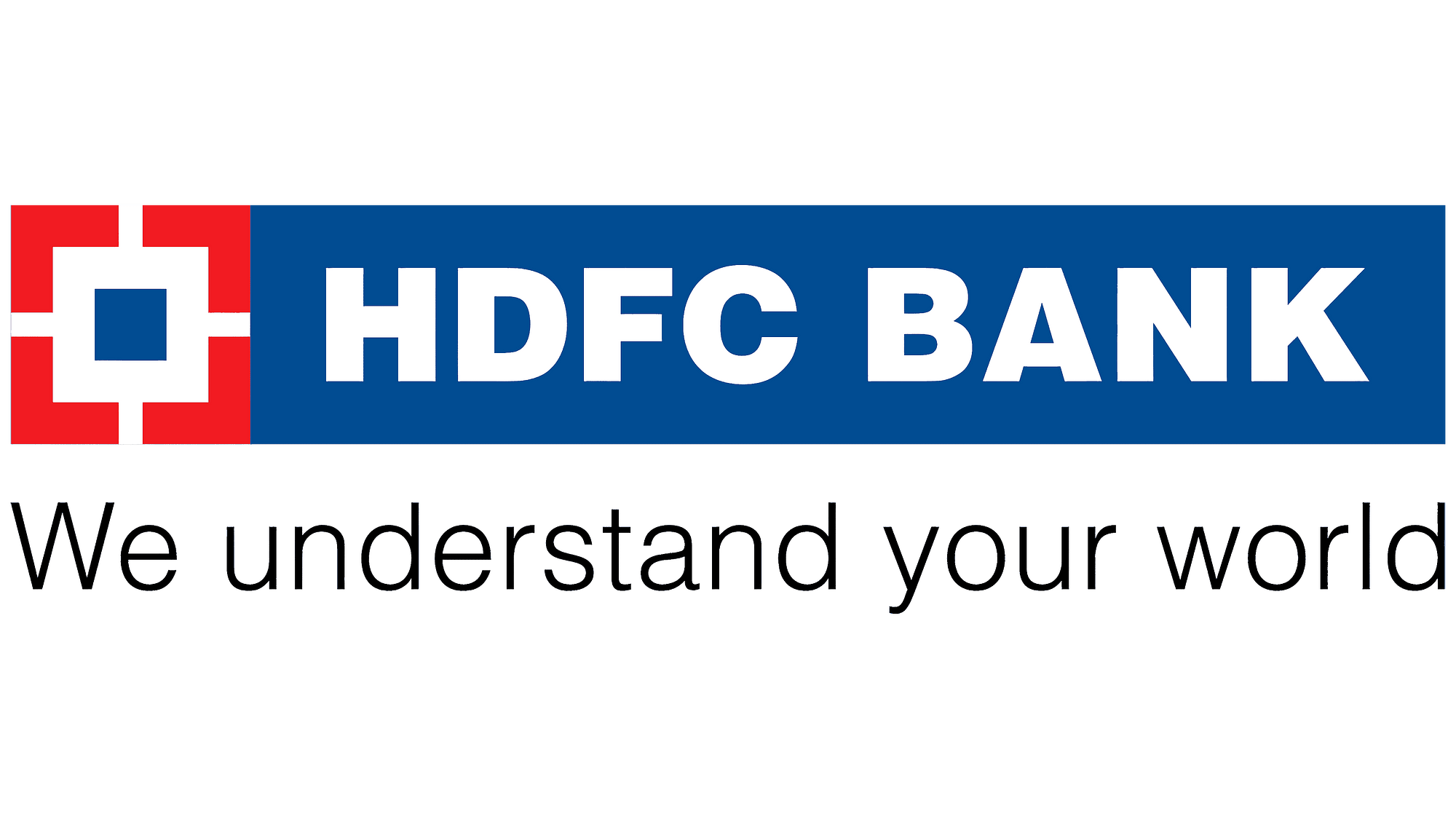 HDFC Bank logo — supported by Cheqify