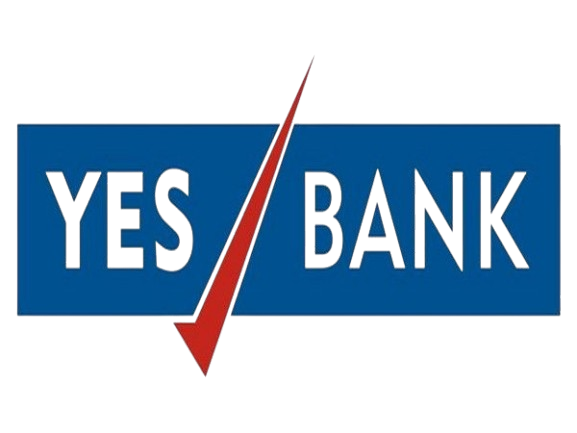Yes Bank logo — supported by Cheqify